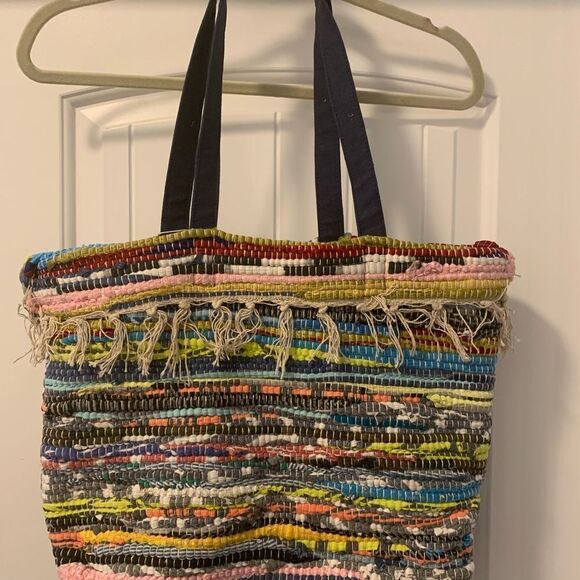 Raj Anthropologie NWT Boho Tote Bag - Picture 2 of 3